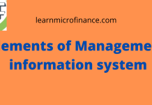 Elements of Management information system