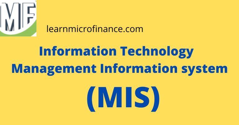 Information Technology – Management Information system (MIS)