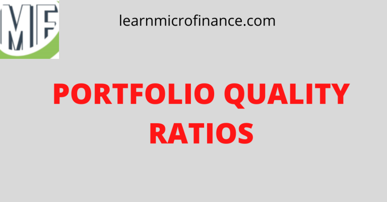 PORTFOLIO QUALITY RATIOS