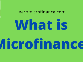 What is microfinance